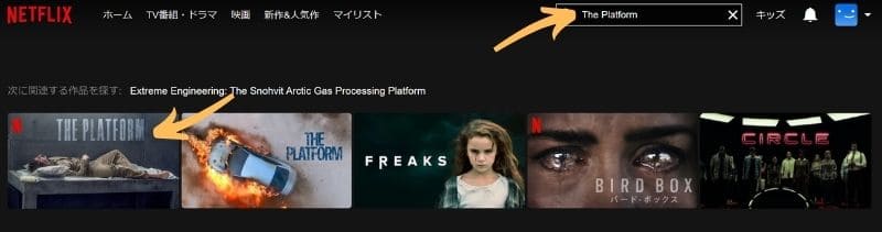 【Netflix】アメリカ版を日本で見る手順7　映画プラットフォームがnetflixで見れない場合。