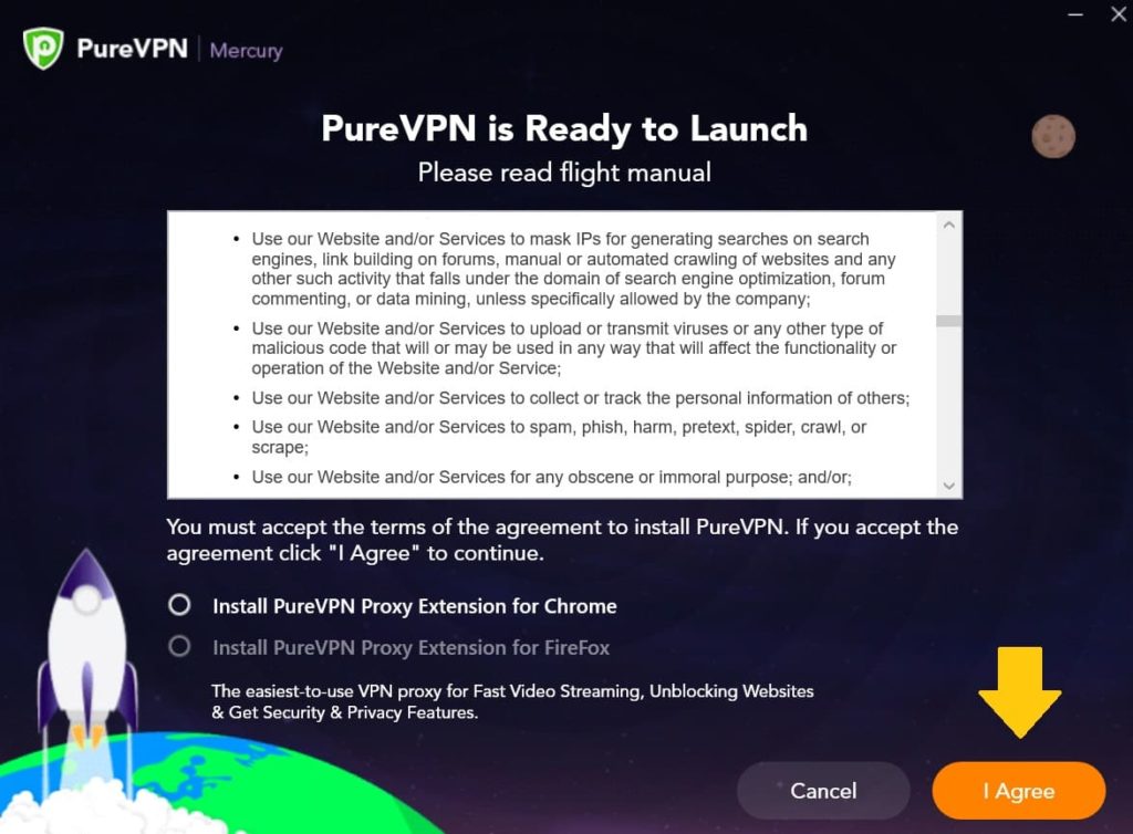 PureVPNの使い方9